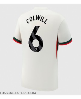 Günstige Chelsea Levi Colwill #6 Auswärtstrikot 2025-26 Kurzarm